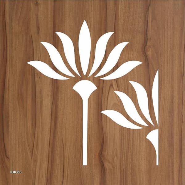 Calligraphy Reusable Stencil for Canvas and Wall Painting