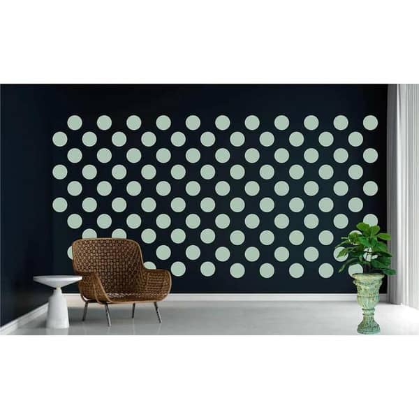 Polka Dots Pattern Reusable Stencil for Canvas and Wall Painting. ID# 448