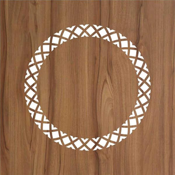 Calligraphy Reusable Stencil for Canvas and Wall Painting ID#247