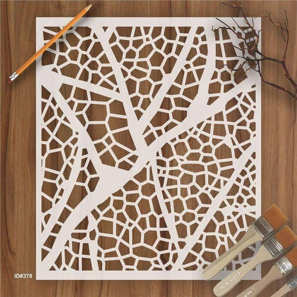Vines Pattern Reusable Stencil for Wall Painting, DIY Home Décor, Albums, and Canvas