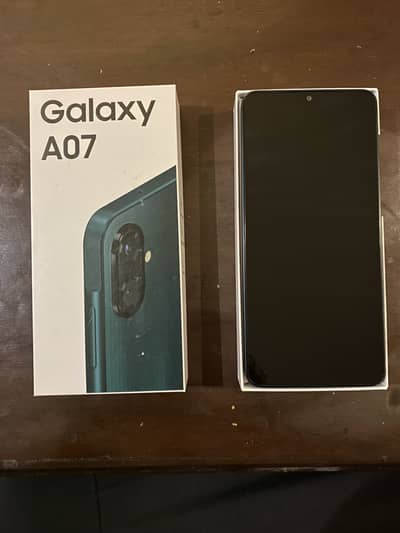 Samsung A07 brand new just box opened