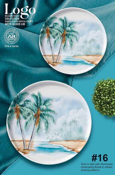 Logo Dinner Set ( Double Glaze )