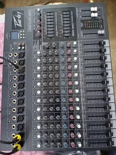 Audio mixer 12 channel & JBL Professional PA Speakers Pair