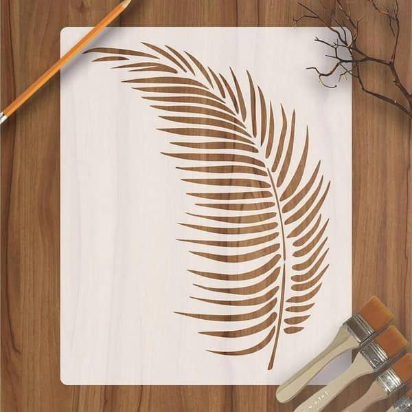 Calligraphy Reusable Stencil for Canvas and Wall Painting. ID #500