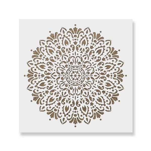 Harmony Mandala Stencil