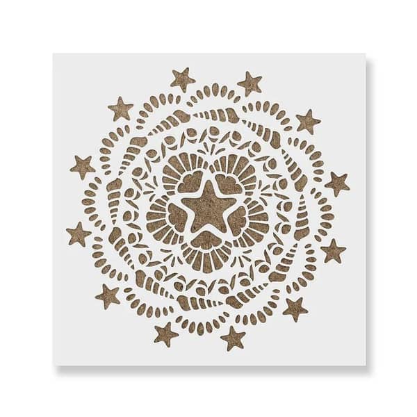 Nautical Mandala Stencil