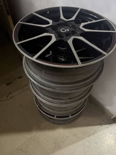 Original Aqua Sports Rims 17”