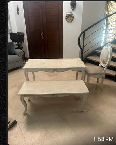 Castle Bed with Study Table & Bench