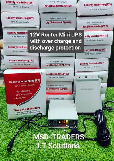 12 volt Internet Router Power Bank