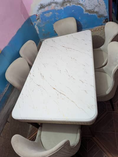 Oaks furniture (Dinning table) | Six Chairs Dining | 6 Chairs Dining