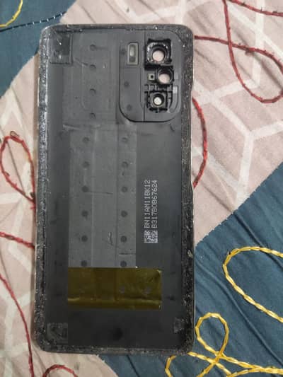 POCO F3 Camera Lense Glass With Broken Back Cover Original