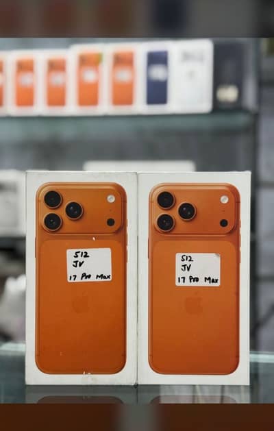 iPhone 17 Pro Max 512GB JV | Brand New Box Pack