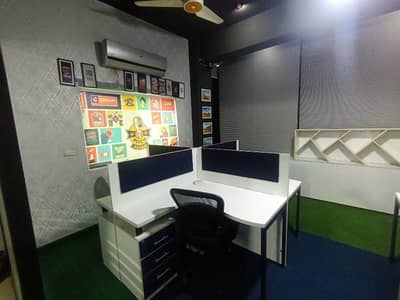 Furnished Office Available For Rent 75 Person Seating Area