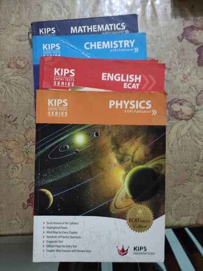ECAT entry test preparation Books