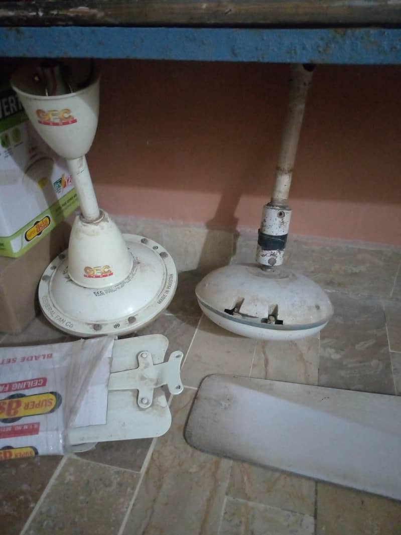 دوعدد چلتے ہوئے پنکھے برائے فروخت 1