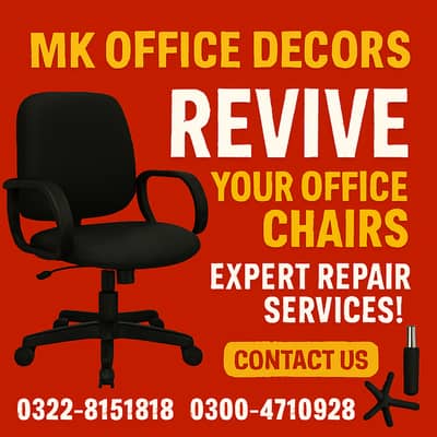 Chair Repair & Re-Padding Services – MK Office Decors