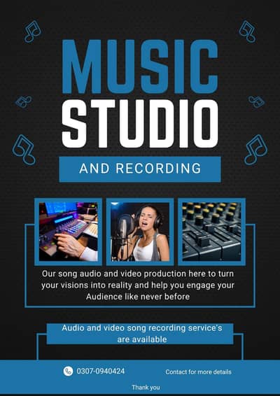 music production audio video