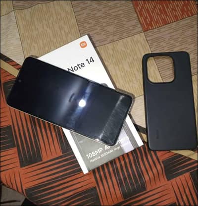 redmi note 14 brand new condition 8+128