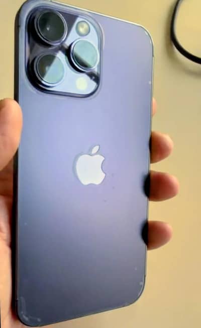 Iphone 14 Pro Max 256GB PTA Dual Physical Sim Purple