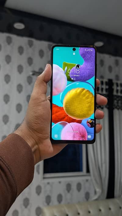samsung a51 all okay  No Exchnage Only phone