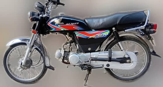 HONDA 2018 70 CC URGENT SALE AS NEW AS BRAND NEW BIKE