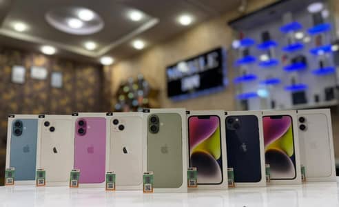 Apple Iphone 13 | 14 | 16 | 17 All PTA Approved Box Pack Sealed Gnext