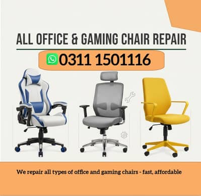 Chair Repair & Parts Replacement,Repairing service,Office Chair Repair