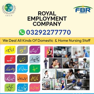 We Provide House Maids, Driver, Filipino, Couples, Patient Care, Cook