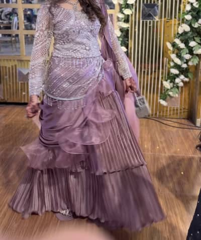 Wedding dress formal saree