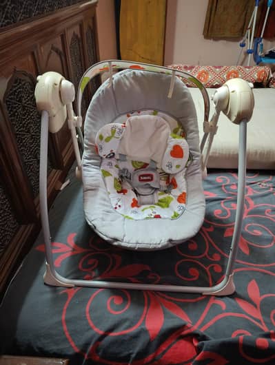foldable baby swing