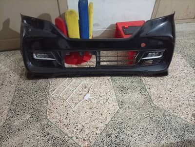 two Led head light two back light front bumper