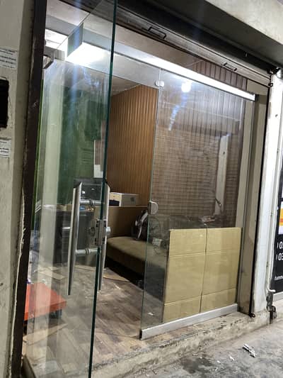 Glass Door for Office / Shop 7 Feet width
