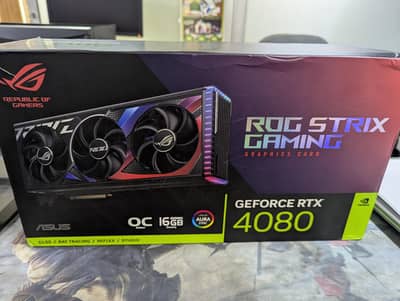 Asus ROG strix Rtx 4080 16gb ,psu, processor
