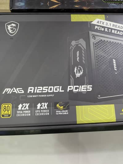 Intel core i9 14900kf ,MSI 1250w 80+ gold psu