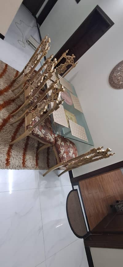 Chenoti Brand 6 Chair Diining Table