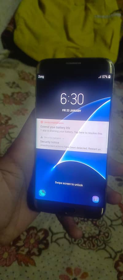 Samsung Galaxy S7 edge original phone smooth r clean condition