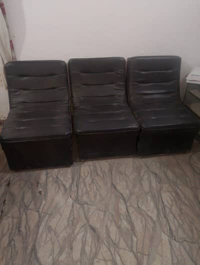 3 Sofa Seats (Sofas for Office)