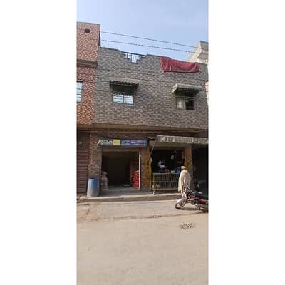 2 Marla Double Storey Corner Commercial Property For Sale In Moeez Town Salamat Pura Lahore