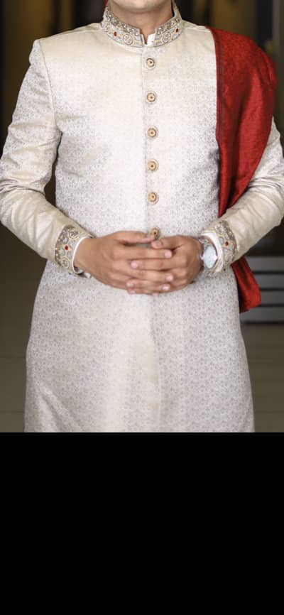 Groom Sherwani for sale in new condition