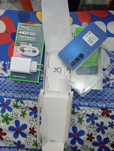 INFINIX Hot 60i 6/128 Brand New Just Box Open No used