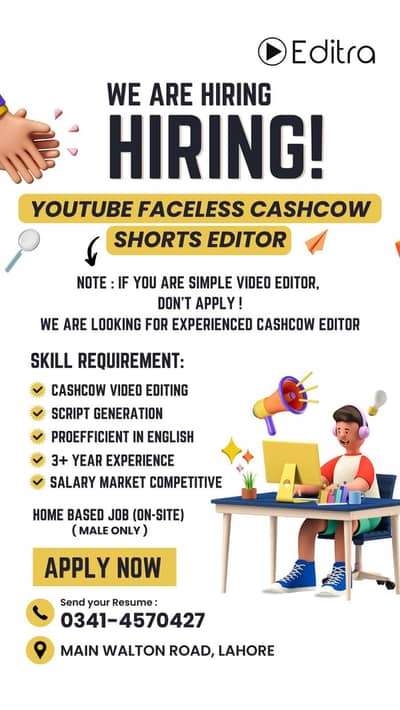 Video Editor Job