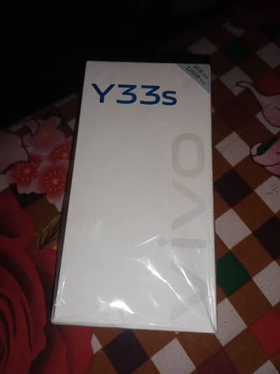 vivo y33s with box and charger 8 128 gb