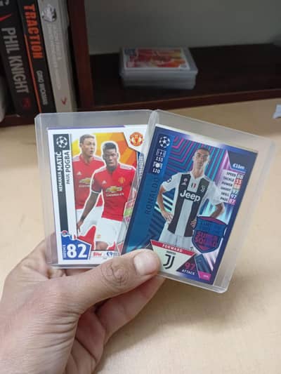 FAMOUS FOOTBALL PLAYERS CARDS