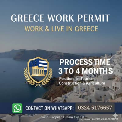 greece work permits are available