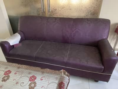 1 three seater, 1 two seater & 2 single seater sofa set