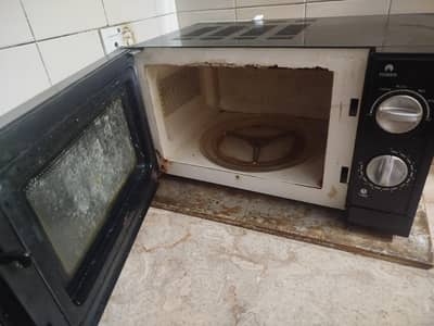 black colour oven
