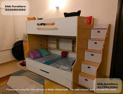 Bunk bed | Kid wooden bunker bed | Baby  | Double | Triple | kids bed