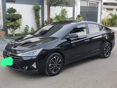 hyundai elentra gls model 2023 full orignal scratch less mody glass
