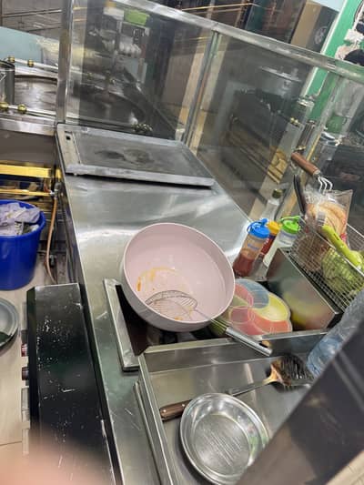 Automatic Fast Food Counter (Gas + Electric)