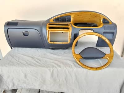 Daihatsu Coure Dashboard with Steering Wheel